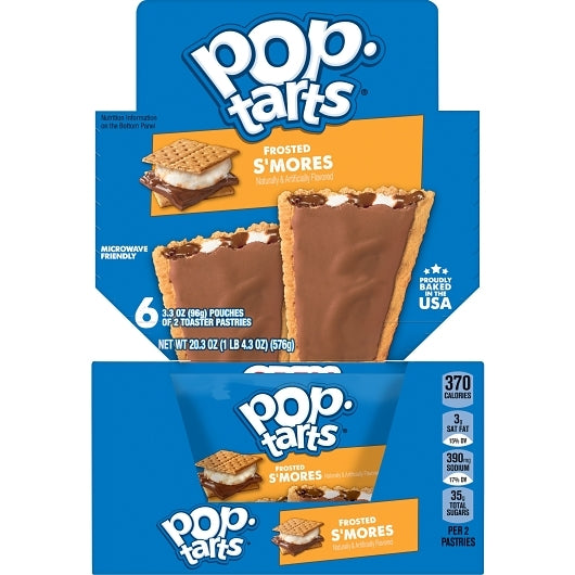Pop-Tarts Open & Fold Mixed Variety Pack, 72 x 3.6 oz Case - DOT product image 4