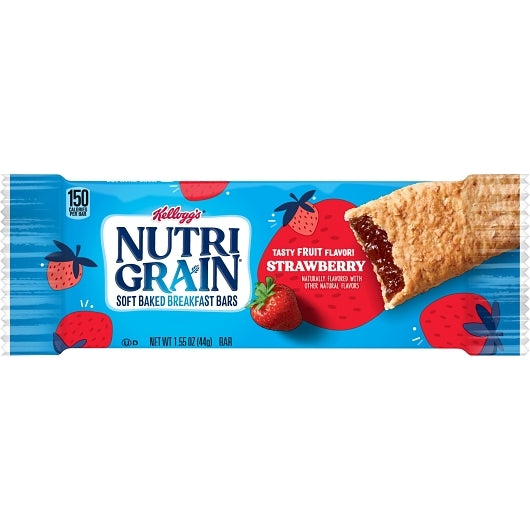 Nutrigrain Strawberry Cereal Nutri-Grain Strawberry Cereal Bar, 6 x 16 x 1.55 oz Case - DOT product image 2