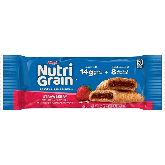 Nutrigrain Strawberry Cereal Nutri-Grain Strawberry Cereal Bar, 6 x 16 x 1.55 oz Case - DOT product image 3