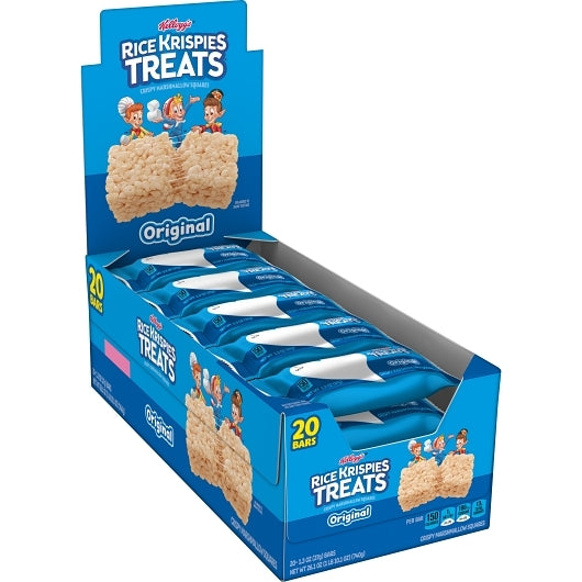 Cookie Rice Krispie Original Square Rice Krispies Treats, 4 x 20 x 1.3 oz Case - DOT product image 5