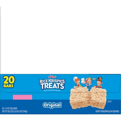 Cookie Rice Krispie Original Square Rice Krispies Treats, 4 x 20 x 1.3 oz Case - DOT product image 8
