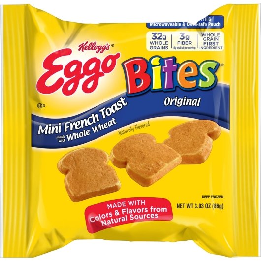 Eggo Bites Mini French Toast, 72 x 3.03 oz Case - DOT product image 2
