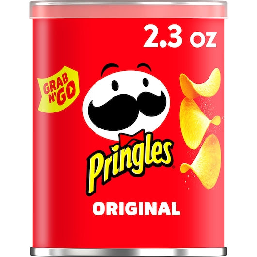 Pringles Original Potato Crisp, 12 x 2.3 oz Case - DOT product image 4