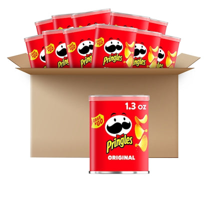 Pringles Grab & Go Original Potato Crisp, 12 x 1.3 oz Case - DOT product image 3