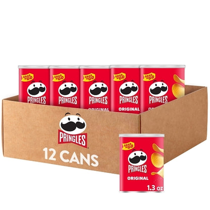 Pringles Grab & Go Original Potato Crisp, 12 x 1.3 oz Case - DOT product image 4