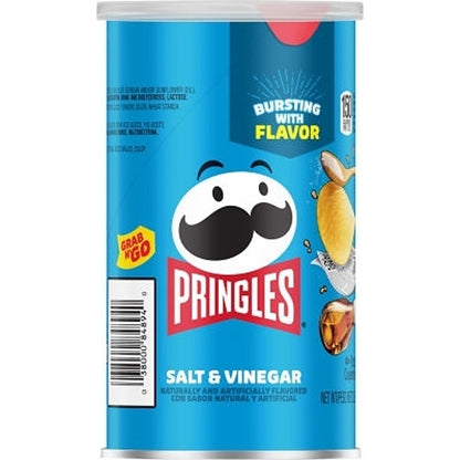 Pringles Salt & Vinegar Potato Crisp, 12 x 2.5 oz Case - DOT product image 3
