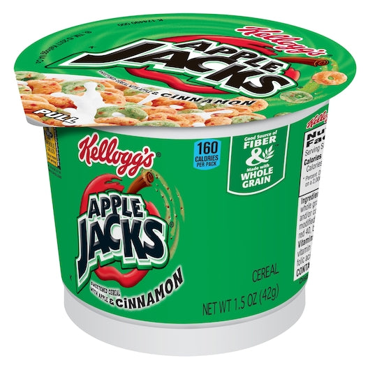 Cereal Cereal In Apple Jacks Cereal Single Serve, 10 x 6 x 1.5 oz Case - DOT product image 3