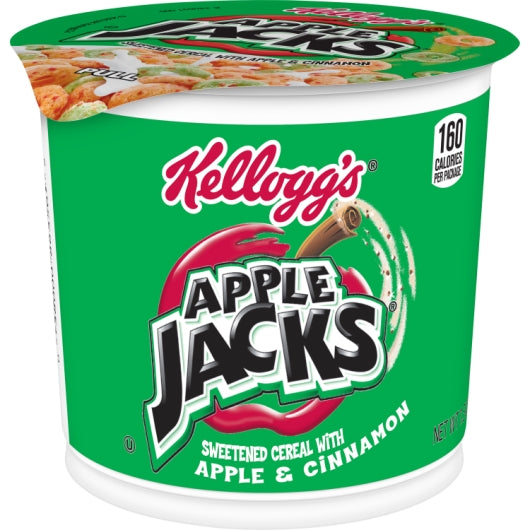 Cereal Cereal In Apple Jacks Cereal Single Serve, 10 x 6 x 1.5 oz Case - Breakfast Foods