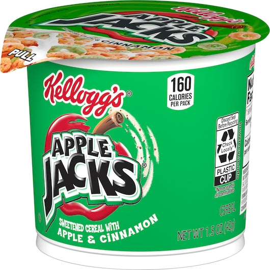 Cereal Cereal In Apple Jacks Cereal Single Serve, 10 x 6 x 1.5 oz Case - DOT product image 2