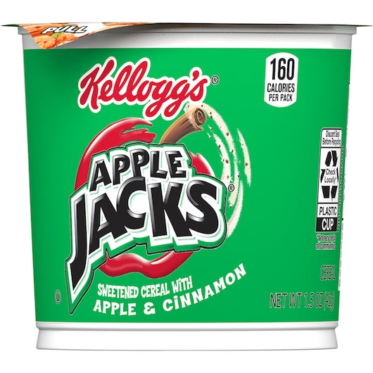 Cereal Cereal In Apple Jacks Cereal Single Serve, 10 x 6 x 1.5 oz Case - DOT product image 6