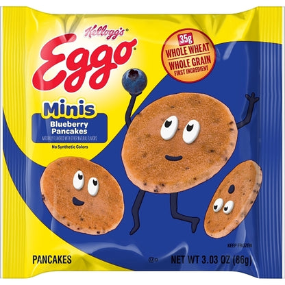 Eggo Bites Mini Blueberry Pancake, 72 x 3.03 oz Case - DOT product image 3