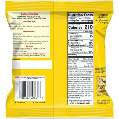 Eggo Bites Mini Blueberry Pancake, 72 x 3.03 oz Case - DOT product image 8