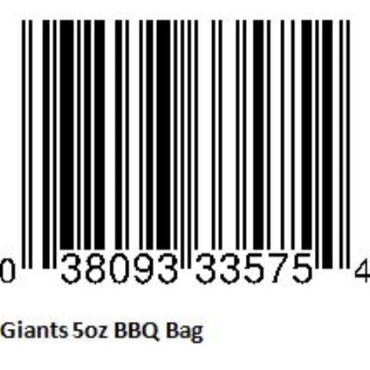 Giant Snack Giants Barbecue Seeds, 12 x 5 oz Case - Nuts & Seeds