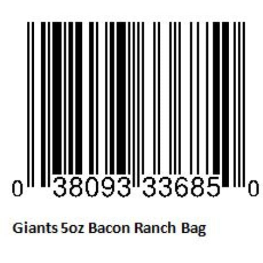 Giant Snack Inc Giants Bacon Ranch Seeds, 12 x 5 oz Case - Nuts & Seeds