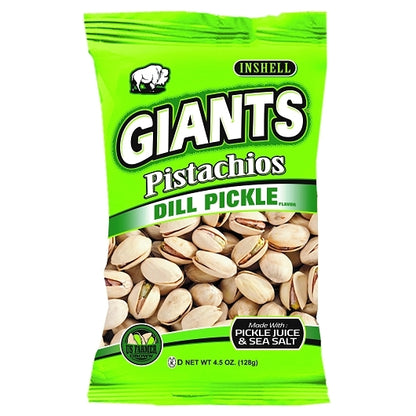 Giant Snack Dill Pickle Pistachios, 8 x 4.5 oz Case - DOT product image 5