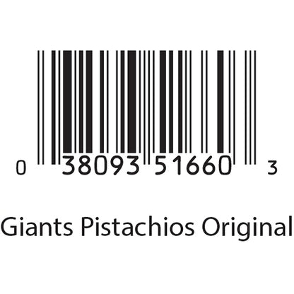 Giants Snack Original Roasted & Salted Pistachios, 8 x 4.5 oz Case - Nuts & Seeds