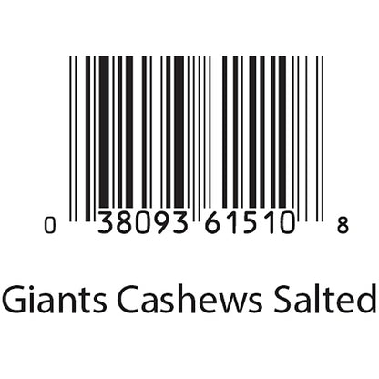 Giant Snack Giants Cashew Salted, 8 x 4 oz Case - DOT product image 4