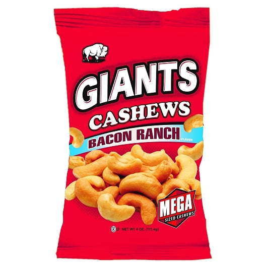 Giant Snack Giants Cashews Bacon Ranch, 8 x 4 oz Case - DOT product image 5