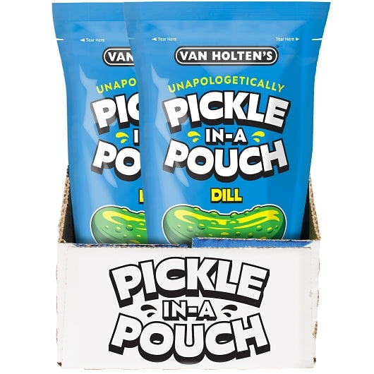 Van Holten's Dill Large Pickle Whole Single Serve Pouch, 12 x 1 each Case - GS1 inner-pack image