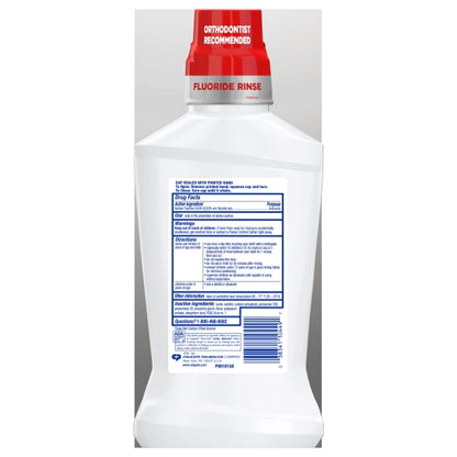 Colgate Phos-Flur Ortho Defense Mint Mouthwash, 6 x 16.9 fl oz Case - DOT product image 3