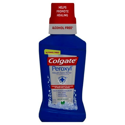 Colgate PEROXYL MOUTHWASH RINSE, 6 x 8 fl oz Case - DOT product image 3