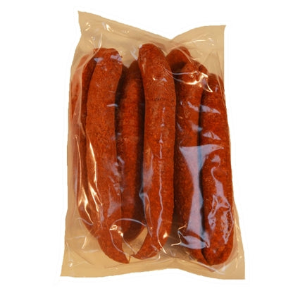 Margherita Pepperoni Fine Grind Hog Casing Sticks, 2 x 5 lb Case - Frozen Meat & Seafood