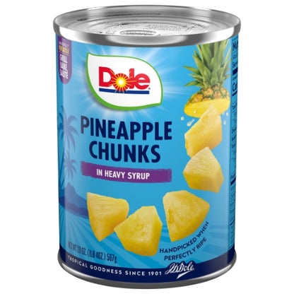 Dole Pineapple Chunks in Syrup, 12 x 20 oz Case - DOT product image 5