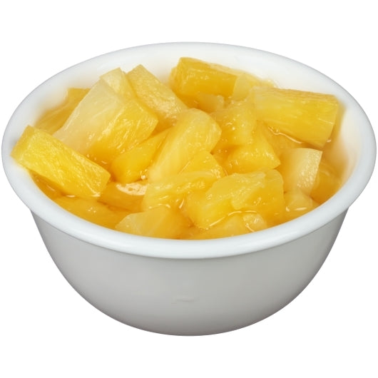 Dole Choice Pineapple Tidbits In Juice, 6 x 106 oz Case - DOT product image 2