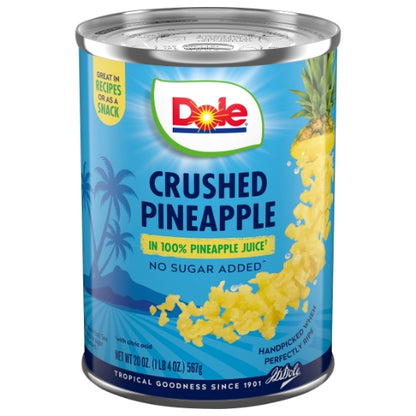 Dole Fancy Crushed Pineapple in Juice, 12 x 20 oz Case - DOT product image 2