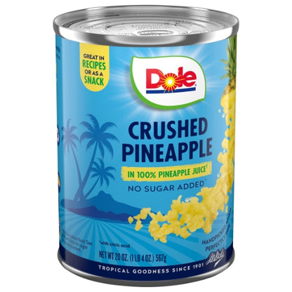 Dole Fancy Crushed Pineapple in Juice, 12 x 20 oz Case - DOT product image 6