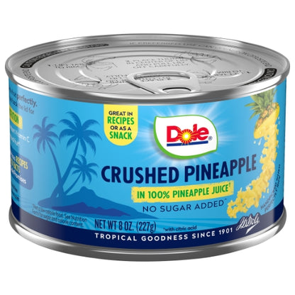 Dole Fancy Crushed Pineapple in Juice, 12 x 8 oz Case - DOT product image 3