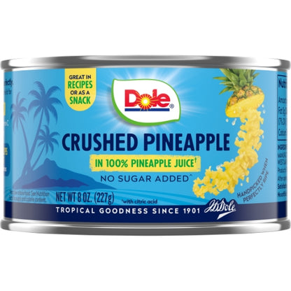 Dole Fancy Crushed Pineapple in Juice, 12 x 8 oz Case - DOT product image 2