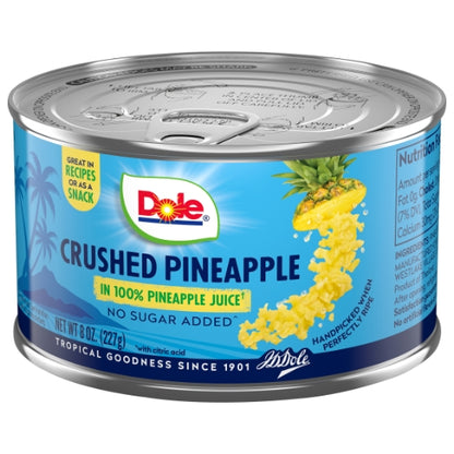 Dole Fancy Crushed Pineapple in Juice, 12 x 8 oz Case - DOT product image 5