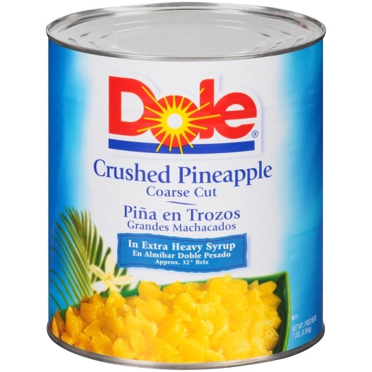Dole Pineapple Crushed in Extra Heavy Syrup, 6 x 112 oz Case - DOT product image 3