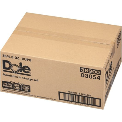 Dole Mandarin Oranges in Orange Gel, 36 x 4.32 oz Case - DOT product image 8