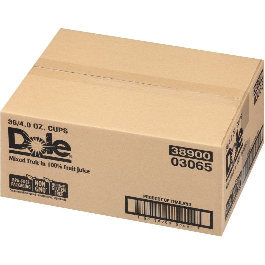 Dole Mixed Fruit in 100% Juice, 36 x 4 oz Case - DOT product image 4