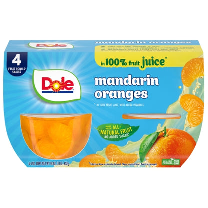 Dole Mandarin Oranges In Juice, 6 x 16 oz Case - DOT product image 3