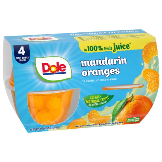Dole Mandarin Oranges In Juice, 6 x 16 oz Case - DOT product image 8