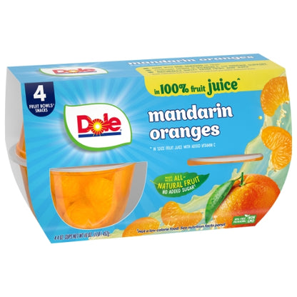 Dole Mandarin Oranges In Juice, 6 x 16 oz Case - DOT product image 8