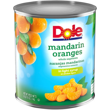Dole Mandarin Oranges in Light Syrup, 6 x 106.187 oz Case - DOT product image 3