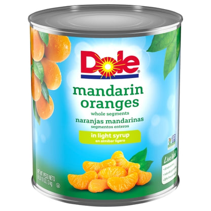 Dole Mandarin Oranges in Light Syrup, 6 x 106.187 oz Case - DOT product image 2
