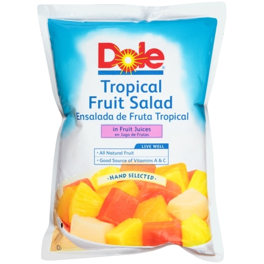 Dole Tropical Fruit Salad in Juice, 6 x 81 oz Case - DOT product image 5