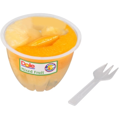 Dole Mixed Fruit in 100% Juice, 12 x 7 oz Case - DOT product image 4