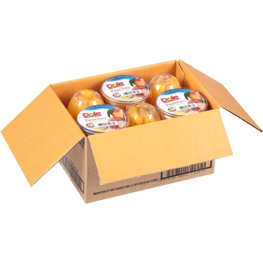 Dole Sliced Peaches in Juice, 12 x 7 oz Case - DOT product image 7