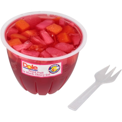 Dole Mixed Fruit In Black Cherry Gel, 12 x 7 oz Case - DOT product image 4