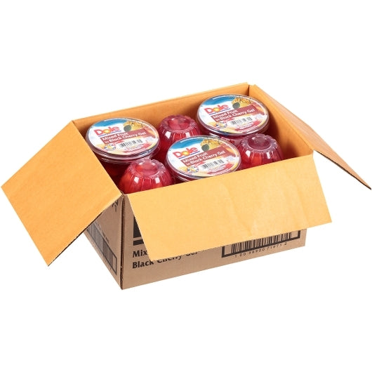 Dole Mixed Fruit In Black Cherry Gel, 12 x 7 oz Case - DOT product image 8