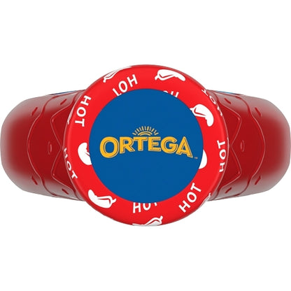 Ortega Hot Taco Sauce Bottle, 12 x 8 oz Case - DOT product image 8
