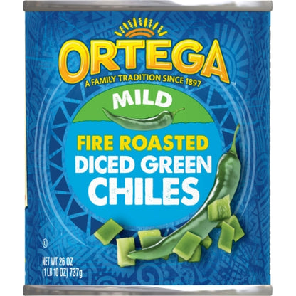 Ortega Diced Green Chiles, 12 x 26 oz Case - DOT product image 3