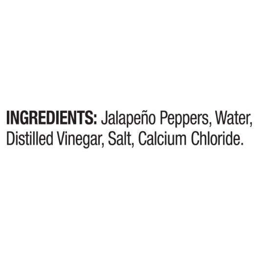 Ortega Sliced Jalapenos, 6 x 96 oz Case - Fruit & Sides