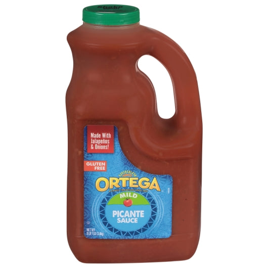Ortega Mild Picante Sauce, 4 x 1 GA Case - DOT product image 3